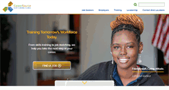 Desktop Screenshot of careersourcencfl.com
